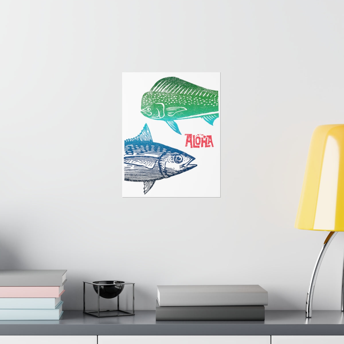 BIG FISH Premium Matte Vertical Poster