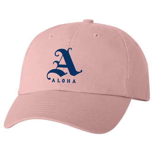 CAP "A" Pink Dad Hat