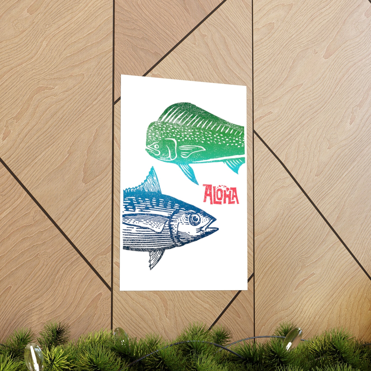 BIG FISH Premium Matte Vertical Poster