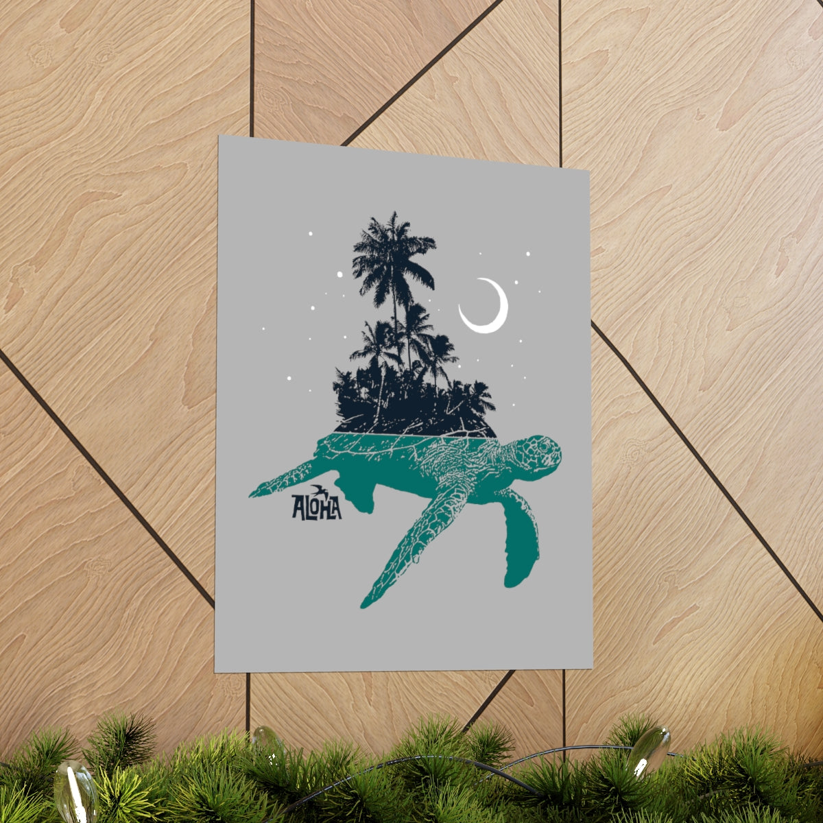 TURTLE ISLE Premium Matte Vertical Poster