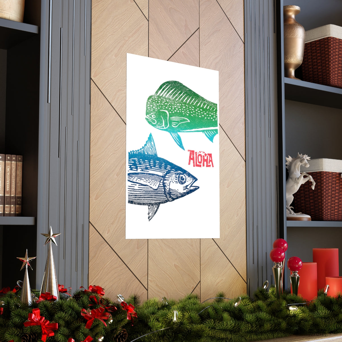 BIG FISH Premium Matte Vertical Poster