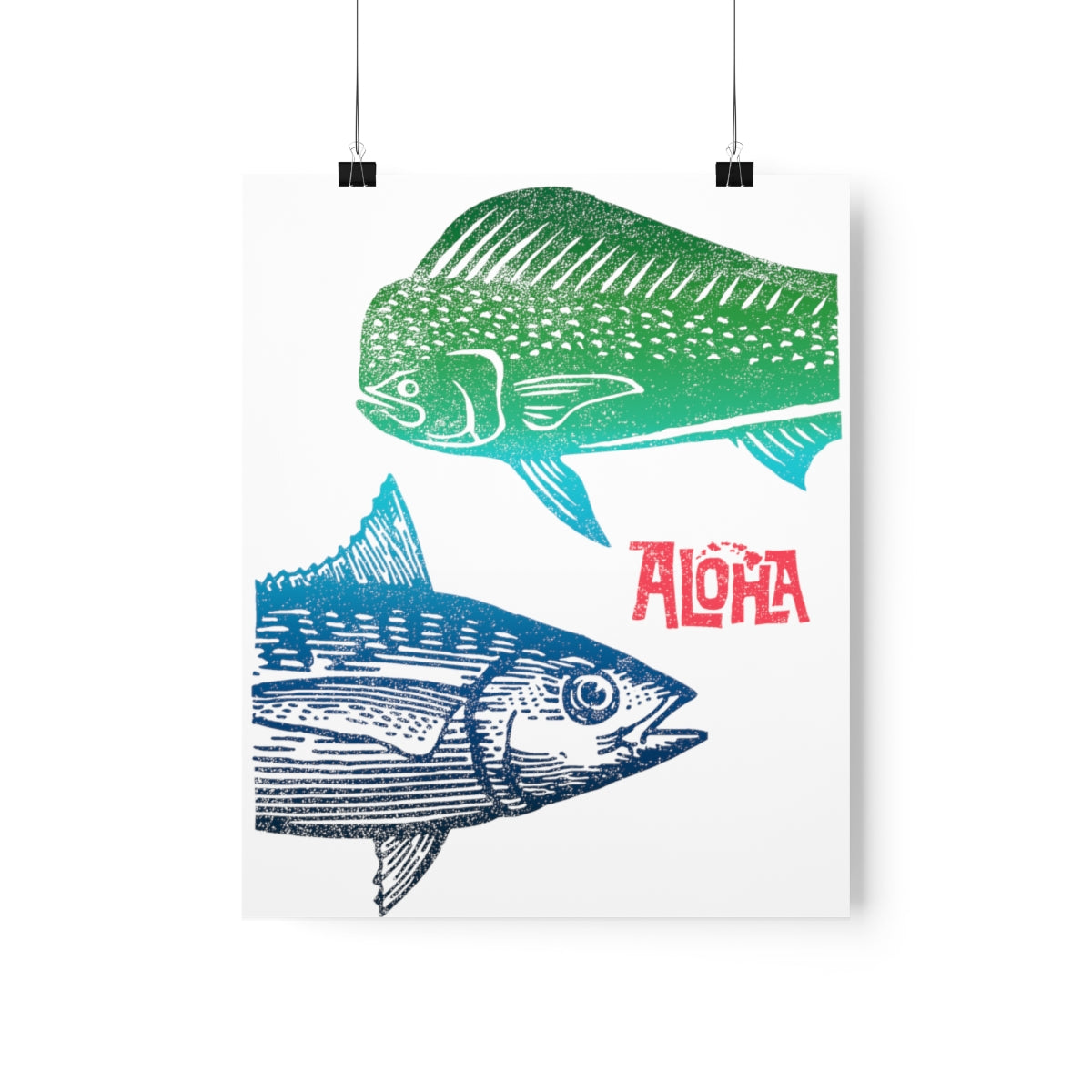 BIG FISH Premium Matte Vertical Poster