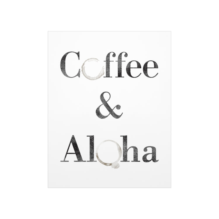 COFFEE Premium Matte Vertical Poster