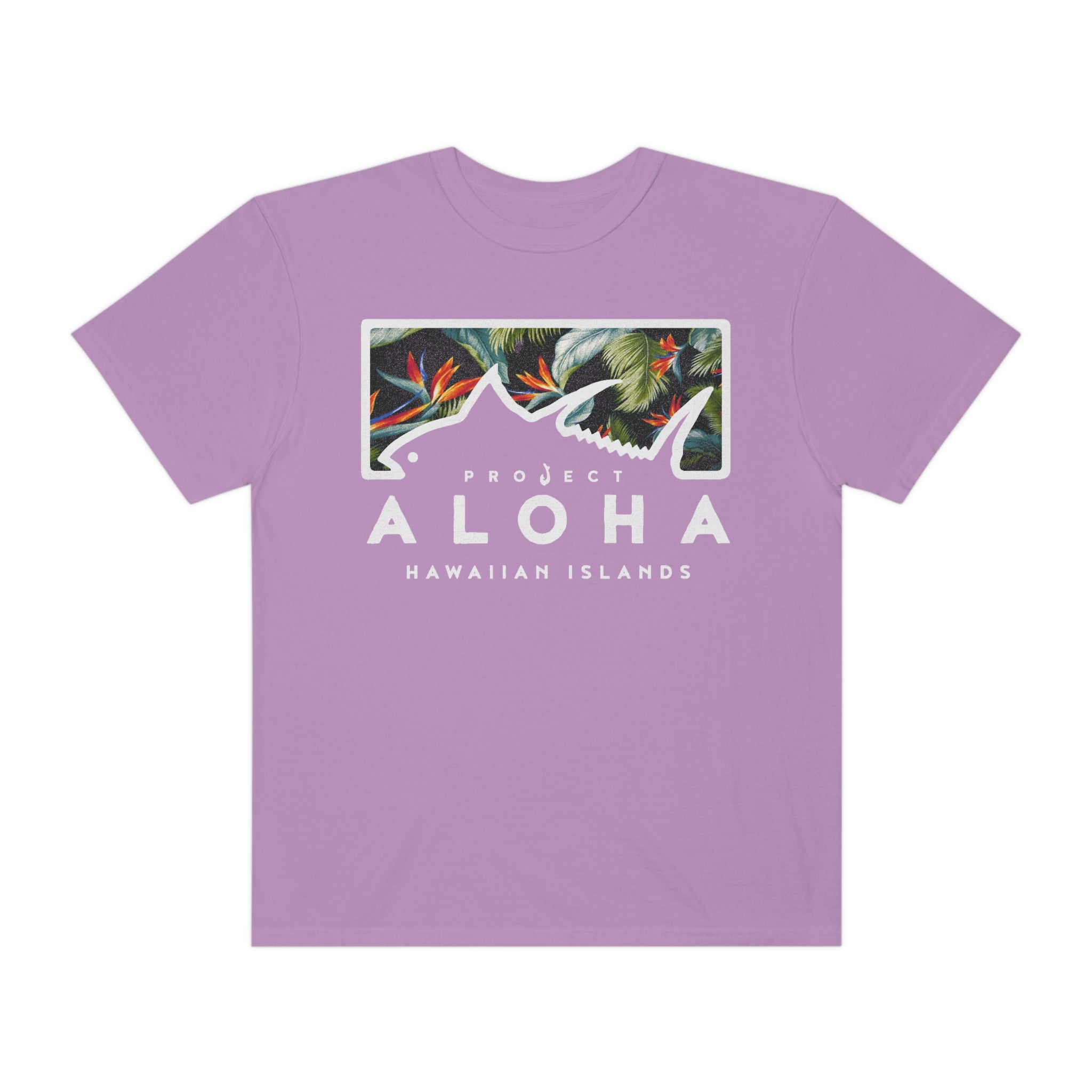 AHI PARADISE Custom Garment Dyed Cotton Tee