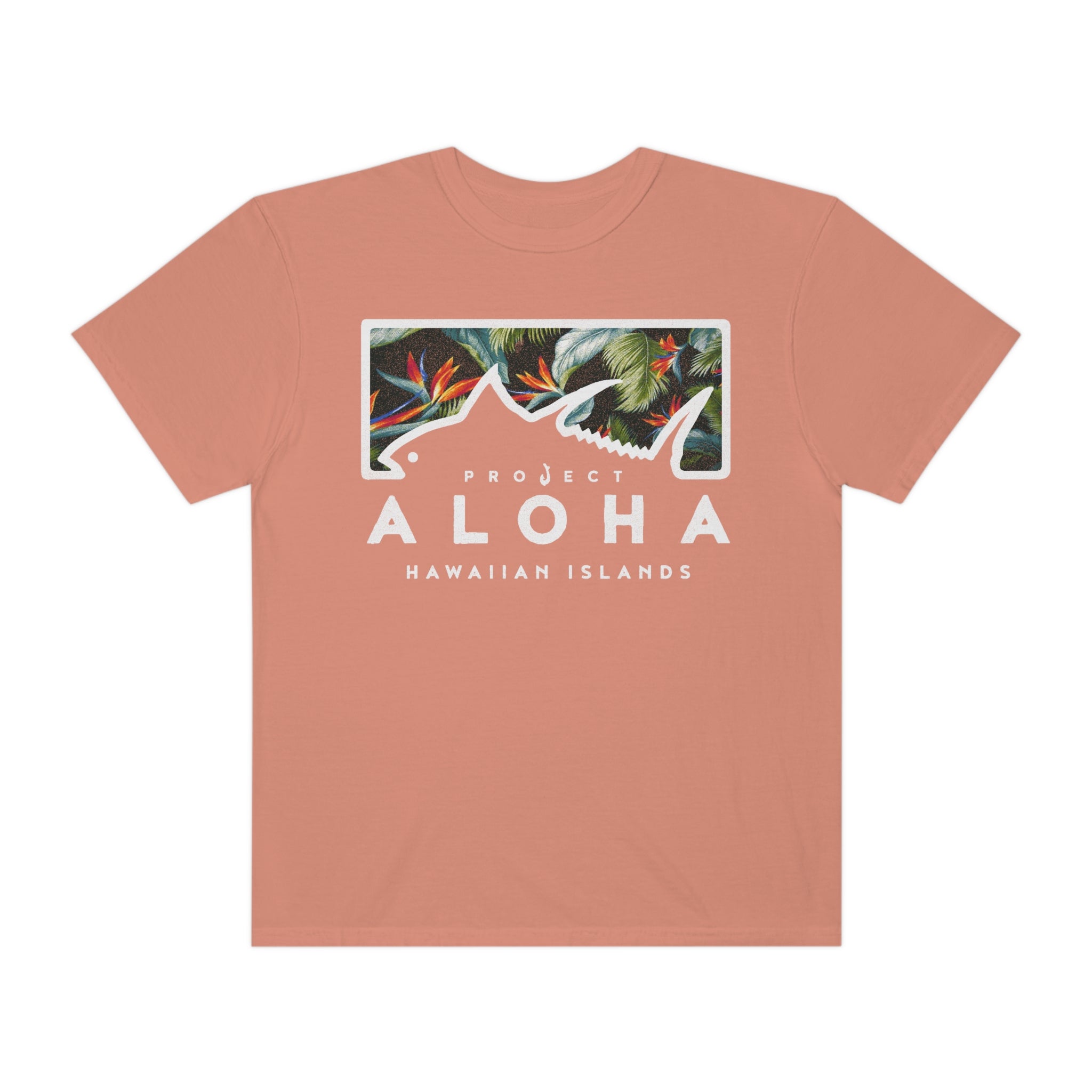 AHI PARADISE Custom Garment Dyed Cotton Tee