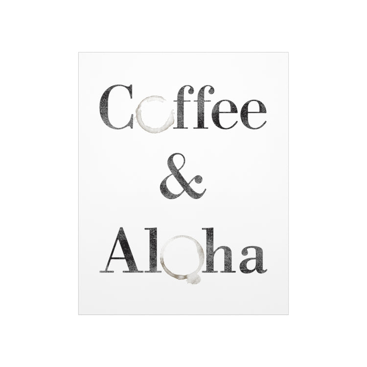 COFFEE Premium Matte Vertical Poster