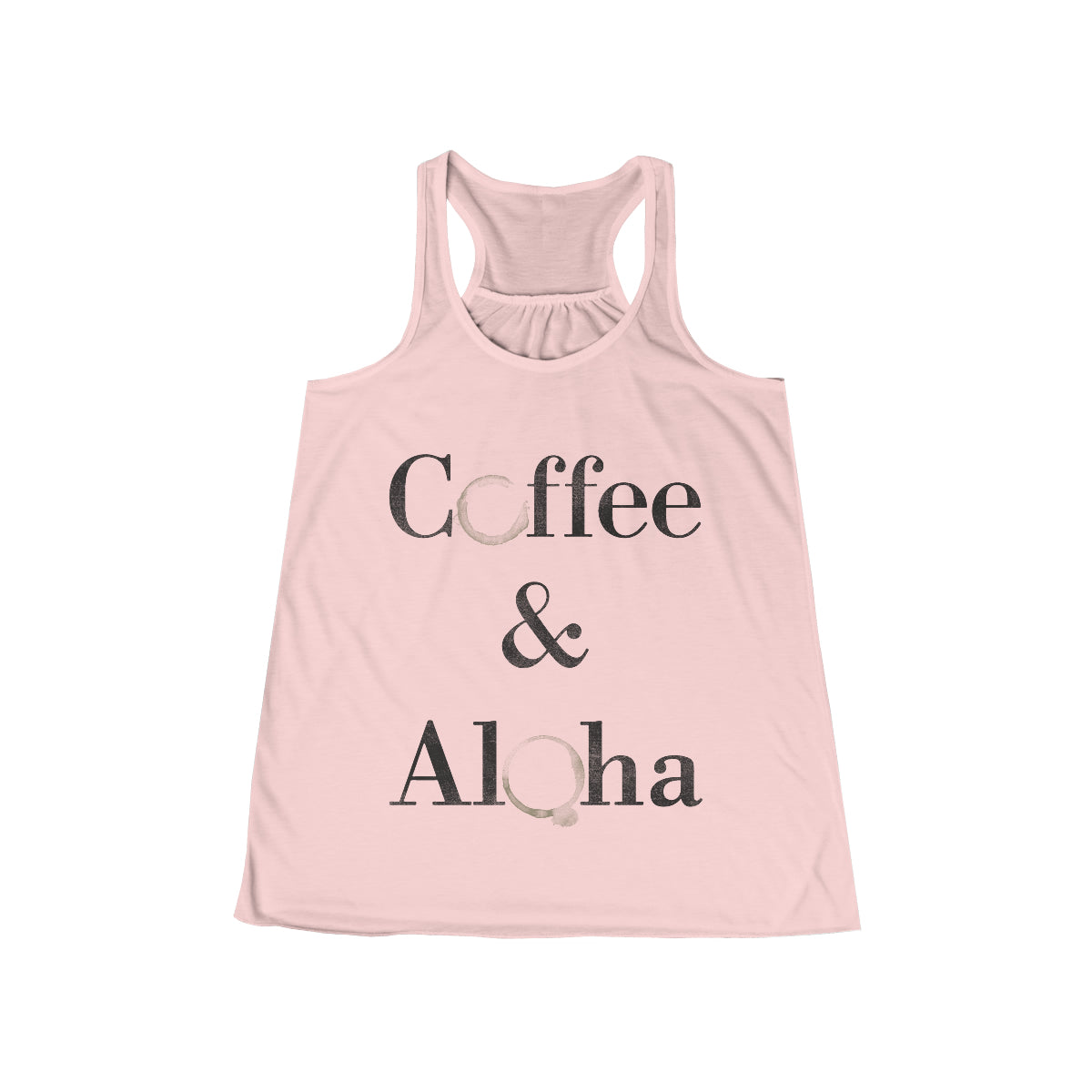 COFFEE Custom Womens Flowy Tank