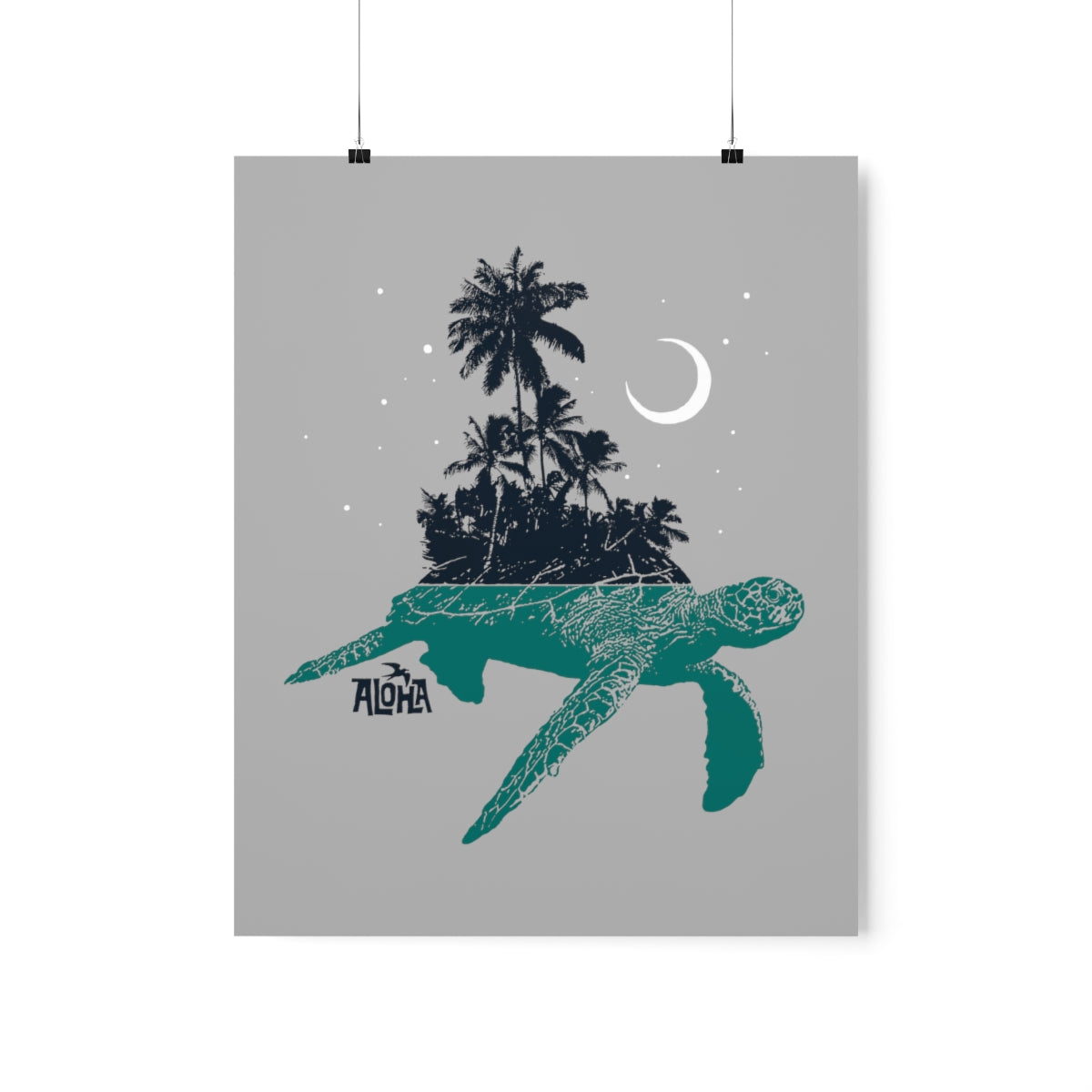 TURTLE ISLE Premium Matte Vertical Poster