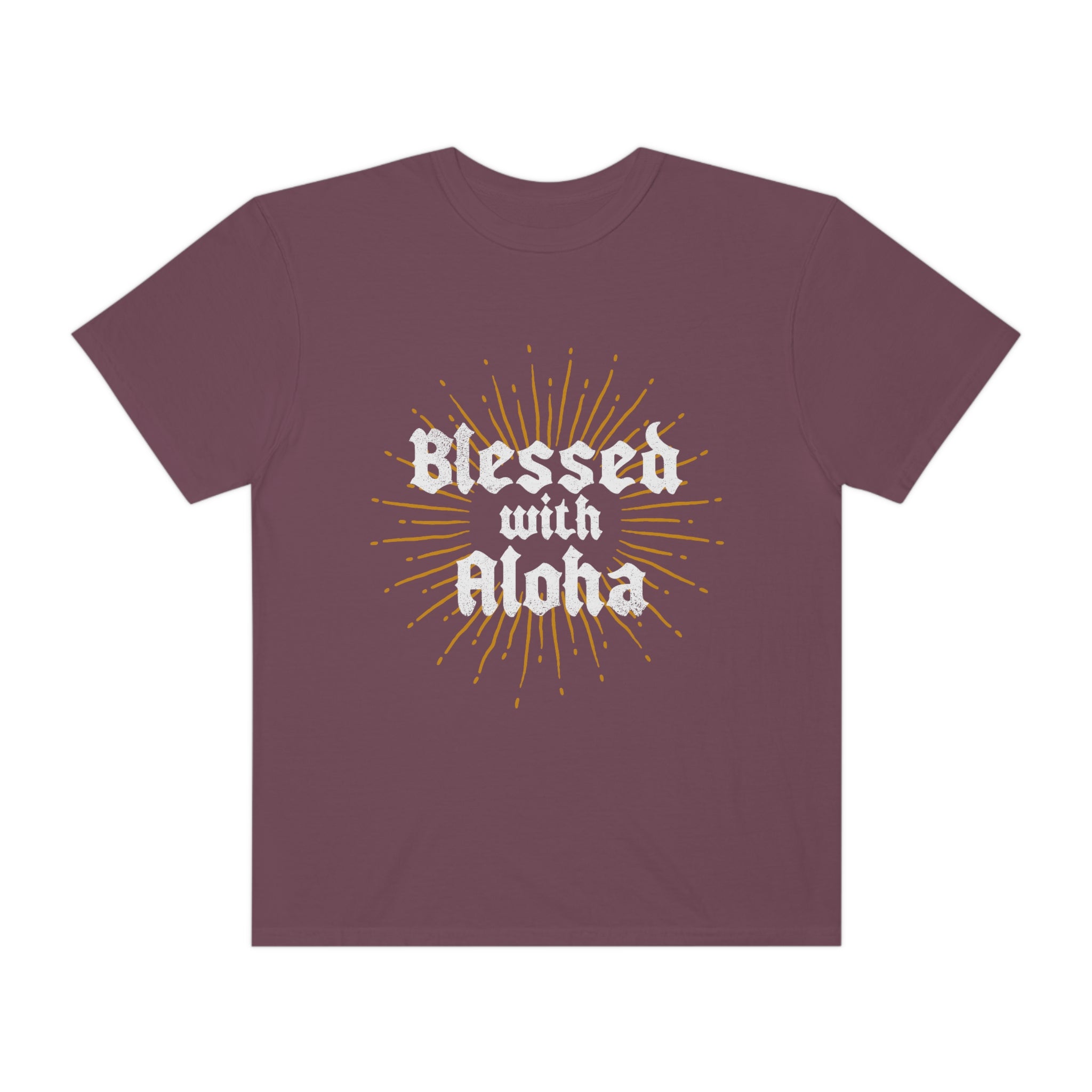 BLESSED Custom Garment Dyed Cotton Tee