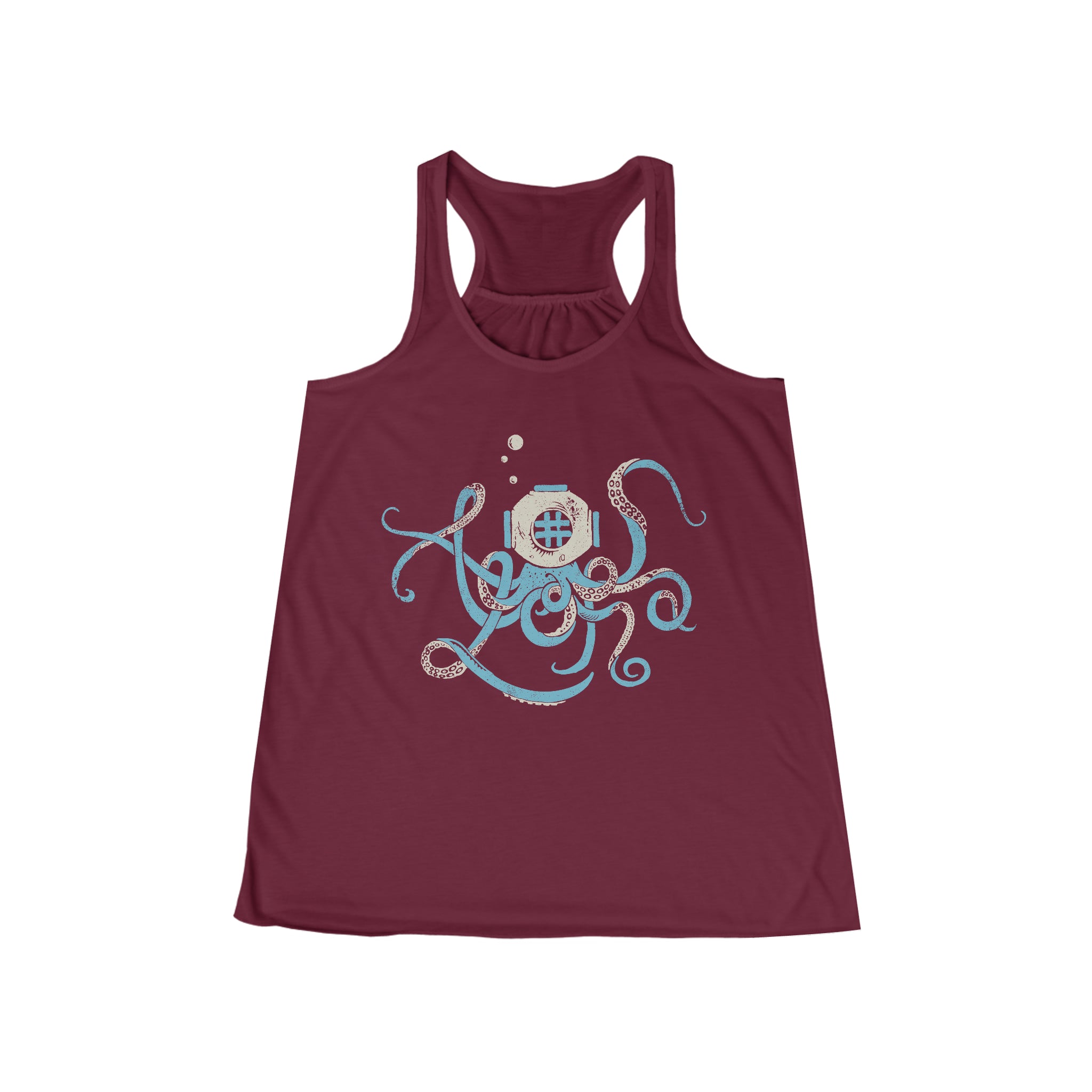 DIVE IN Custom Womens Flowy Tank