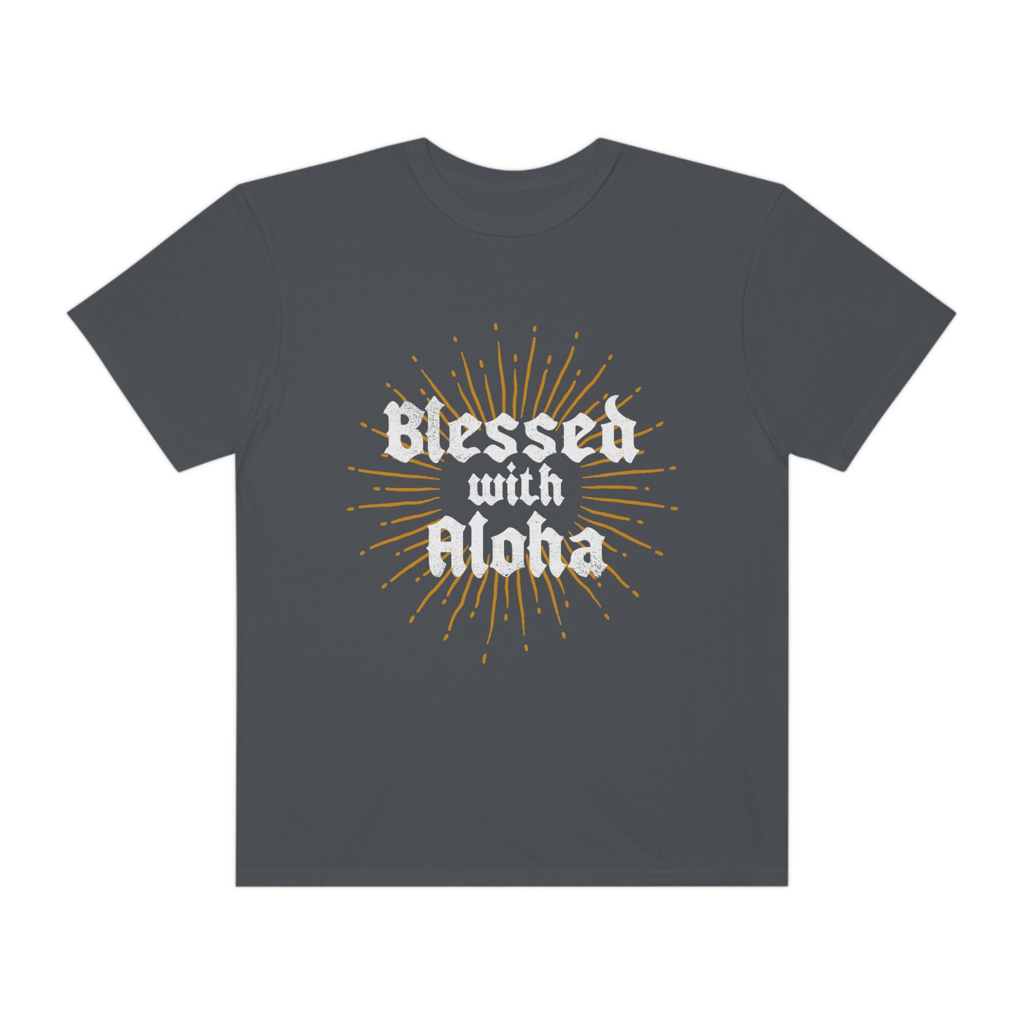 BLESSED Custom Garment Dyed Cotton Tee