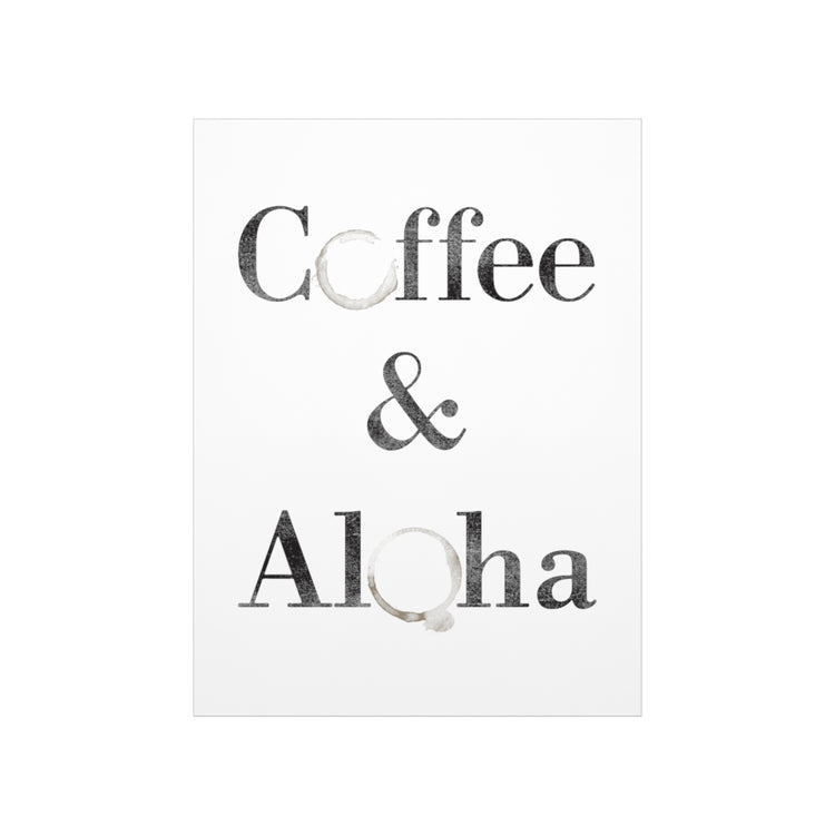 COFFEE Premium Matte Vertical Poster