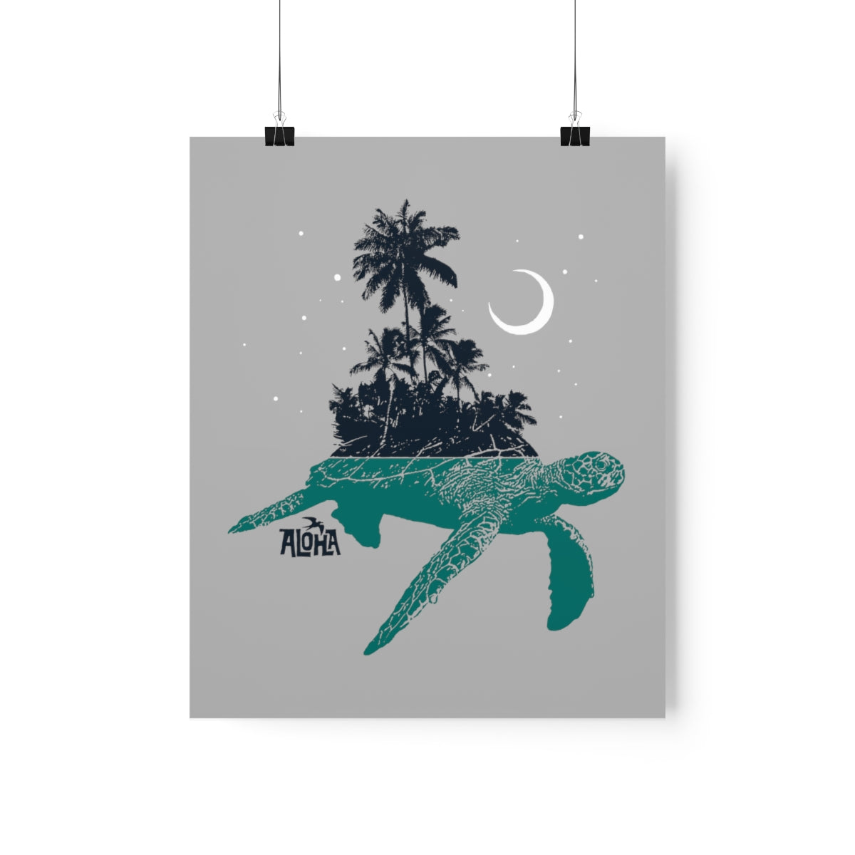 TURTLE ISLE Premium Matte Vertical Poster