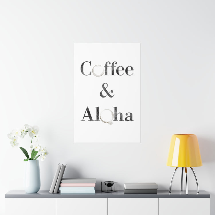 COFFEE Premium Matte Vertical Poster