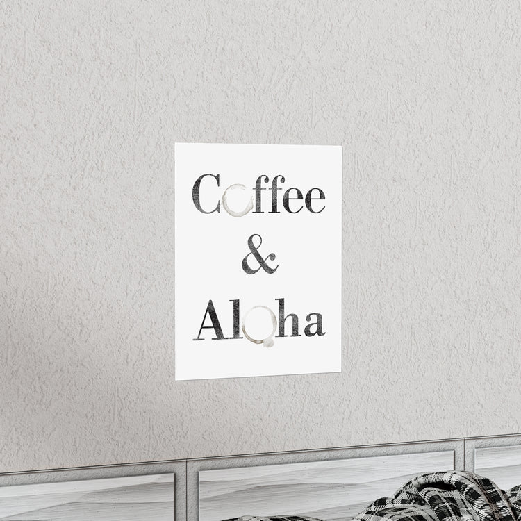 COFFEE Premium Matte Vertical Poster