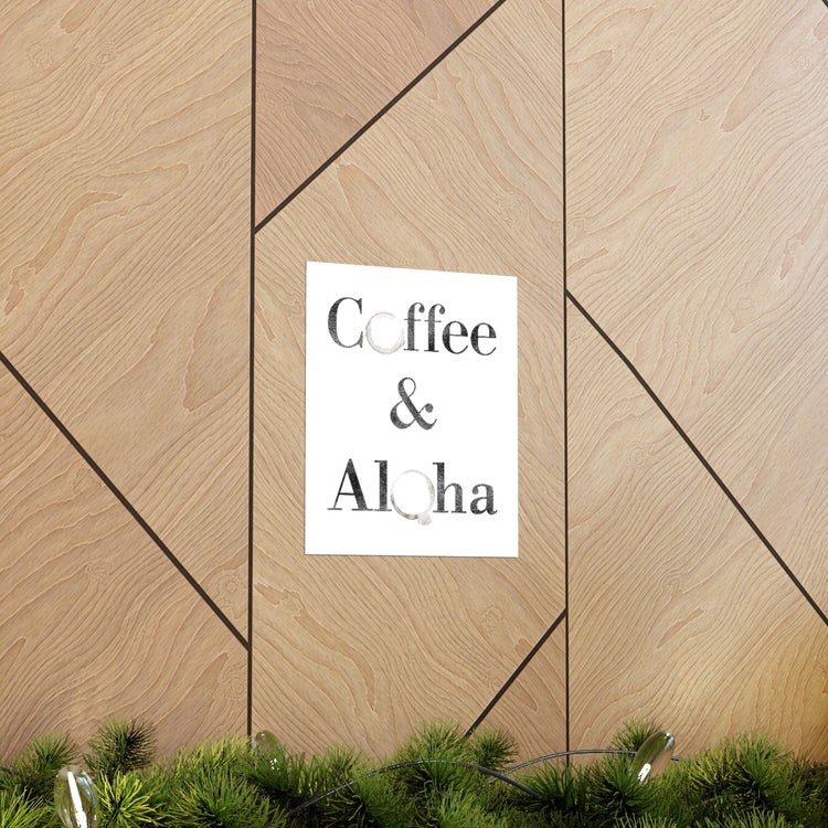 COFFEE Premium Matte Vertical Poster