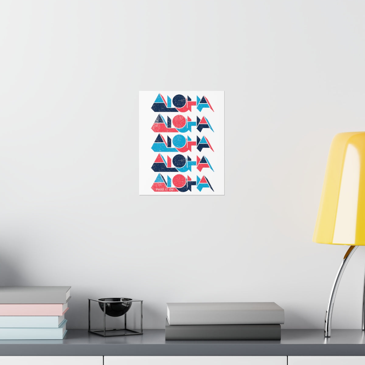 3D STACK Premium Matte Vertical Poster