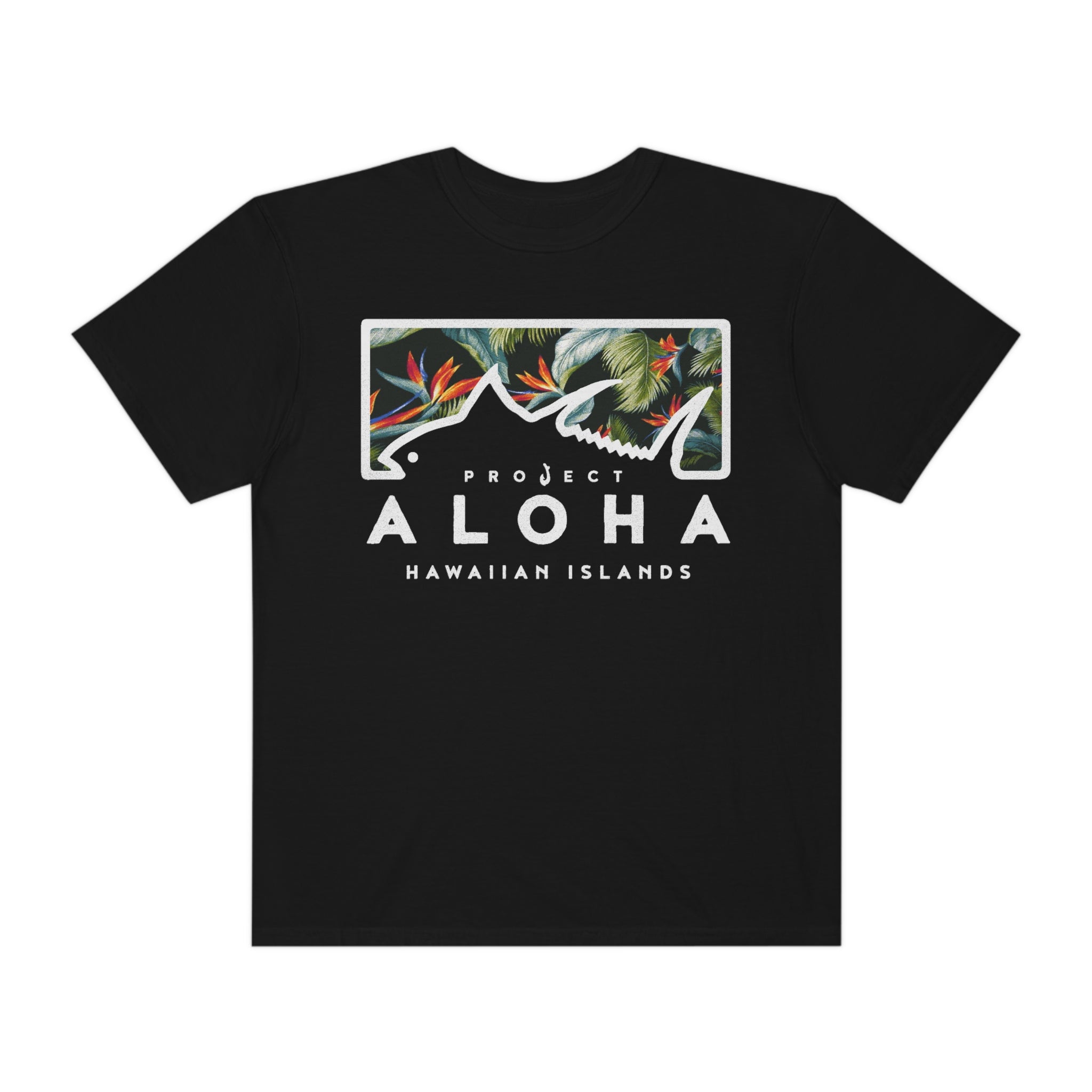 AHI PARADISE Custom Garment Dyed Cotton Tee