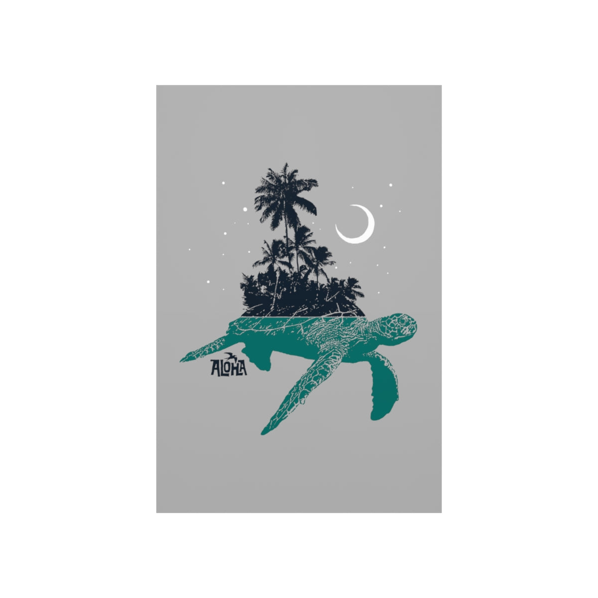 TURTLE ISLE Premium Matte Vertical Poster