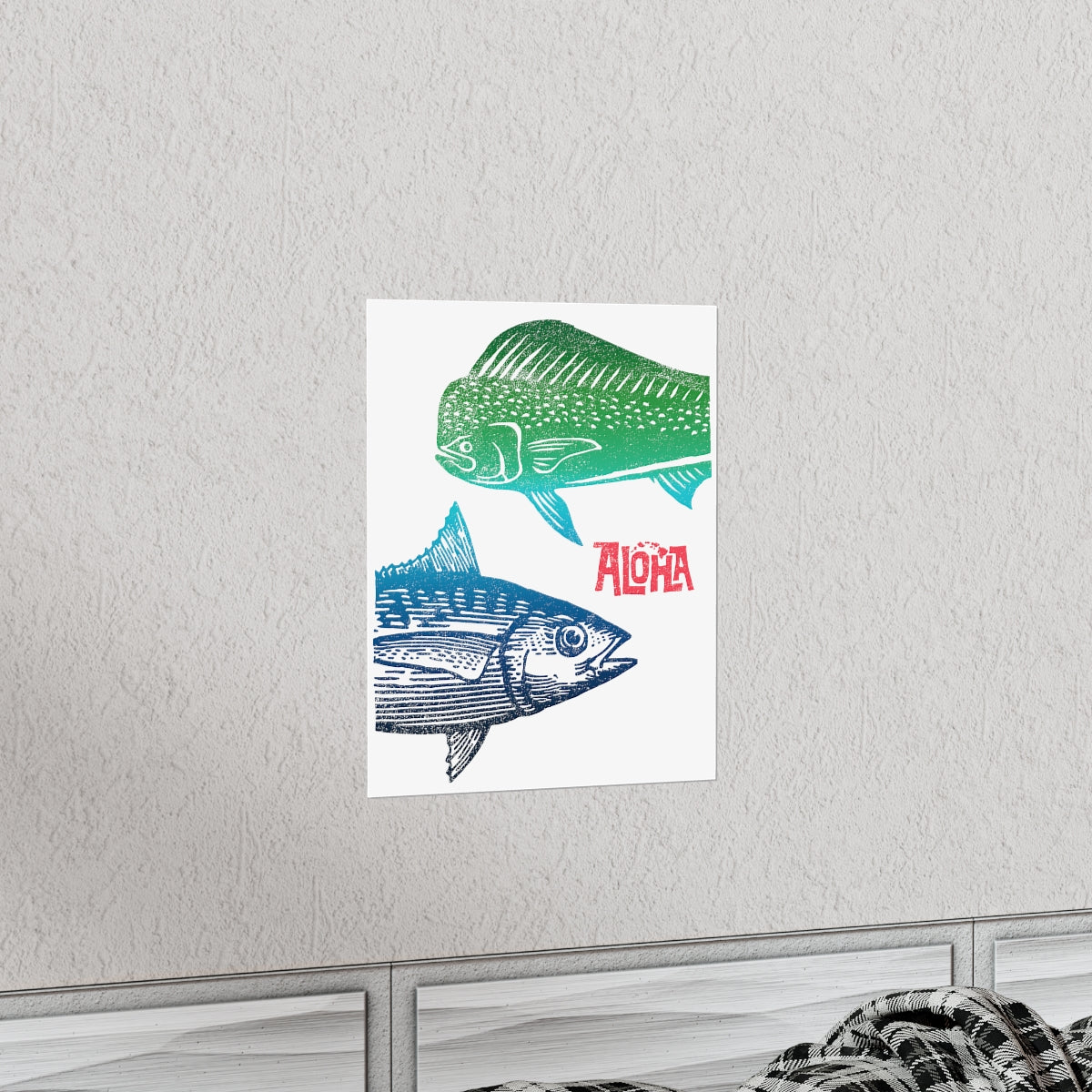 BIG FISH Premium Matte Vertical Poster